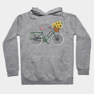 Sunflower Bicycle Hoodie